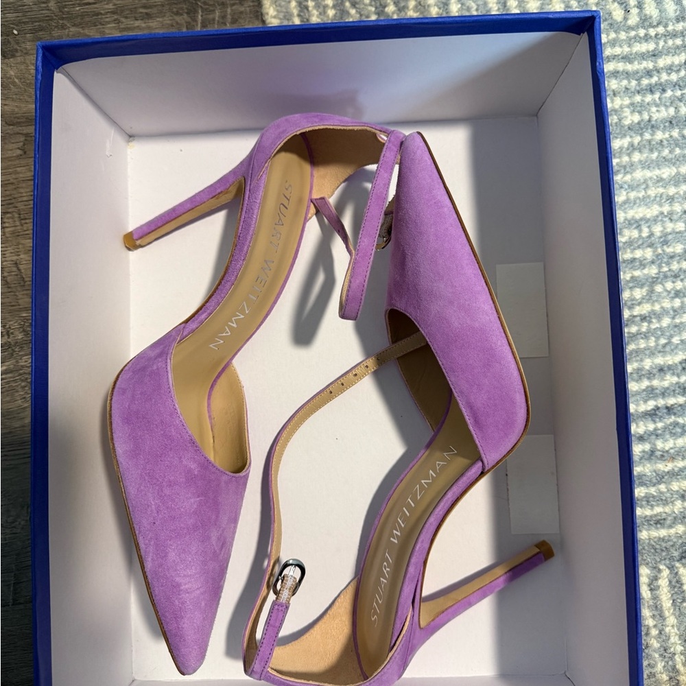 Stuart Weitzman Strap 100 Pumps Women's  Heels - Picture 2 of 3